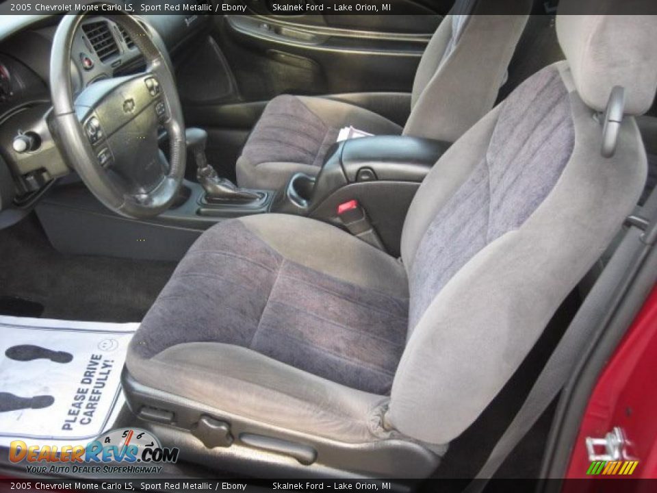 2005 Chevrolet Monte Carlo LS Sport Red Metallic / Ebony Photo #19