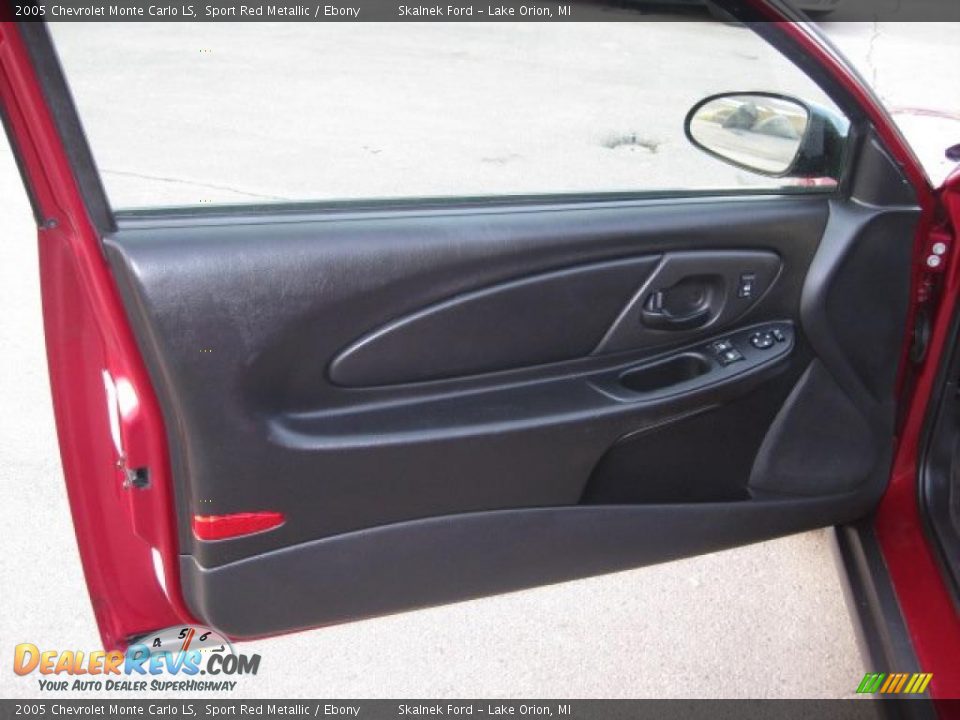 2005 Chevrolet Monte Carlo LS Sport Red Metallic / Ebony Photo #21