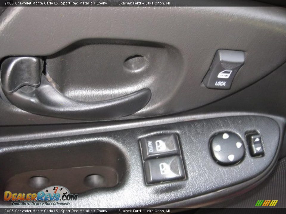 2005 Chevrolet Monte Carlo LS Sport Red Metallic / Ebony Photo #22