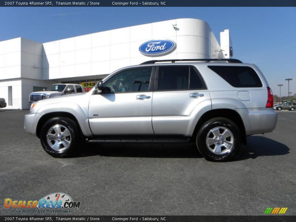 2007 Toyota 4Runner SR5 Titanium Metallic / Stone Photo #5