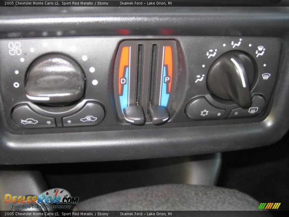 2005 Chevrolet Monte Carlo LS Sport Red Metallic / Ebony Photo #28