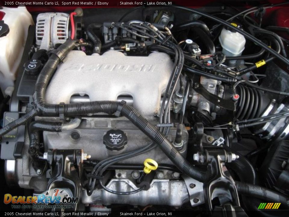 2005 Chevrolet Monte Carlo LS Sport Red Metallic / Ebony Photo #30