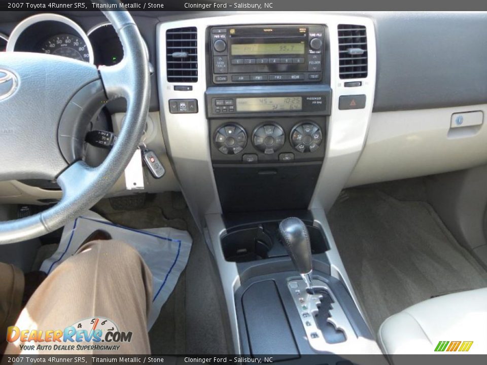 2007 Toyota 4Runner SR5 Titanium Metallic / Stone Photo #25