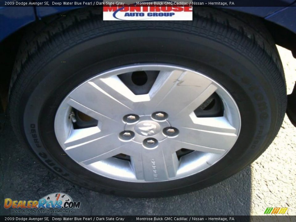 2009 Dodge Avenger SE Deep Water Blue Pearl / Dark Slate Gray Photo #15
