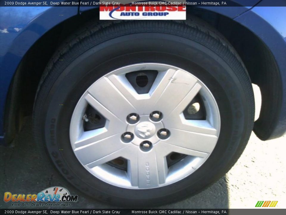 2009 Dodge Avenger SE Deep Water Blue Pearl / Dark Slate Gray Photo #16