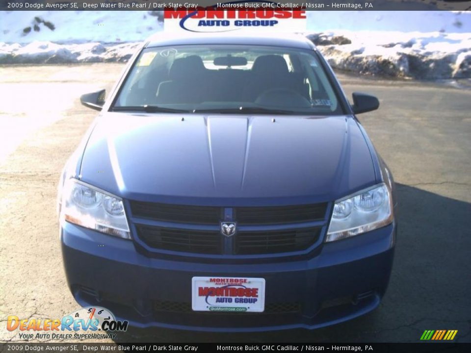 2009 Dodge Avenger SE Deep Water Blue Pearl / Dark Slate Gray Photo #22