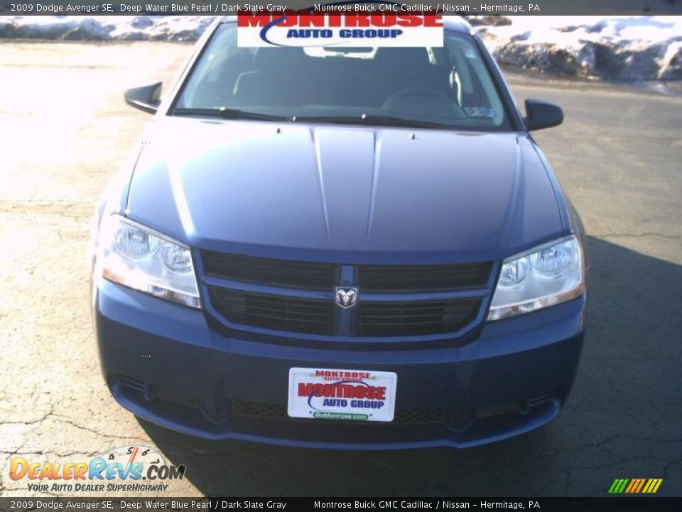 2009 Dodge Avenger SE Deep Water Blue Pearl / Dark Slate Gray Photo #24
