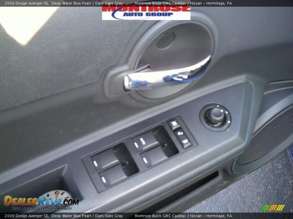 2009 Dodge Avenger SE Deep Water Blue Pearl / Dark Slate Gray Photo #26