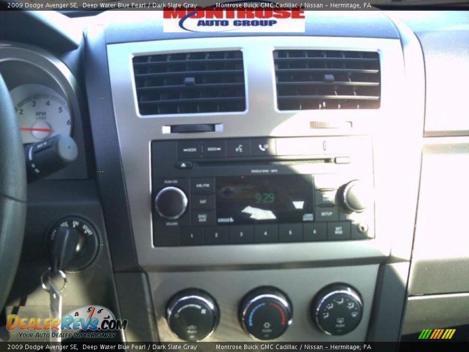 2009 Dodge Avenger SE Deep Water Blue Pearl / Dark Slate Gray Photo #27