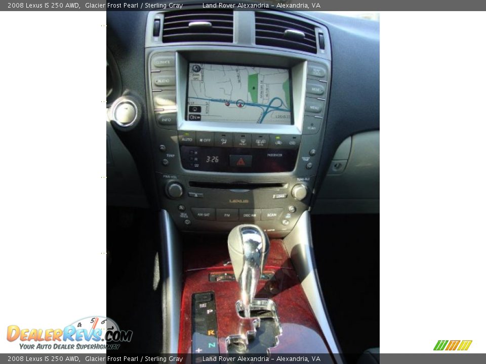 2008 Lexus IS 250 AWD Glacier Frost Pearl / Sterling Gray Photo #14