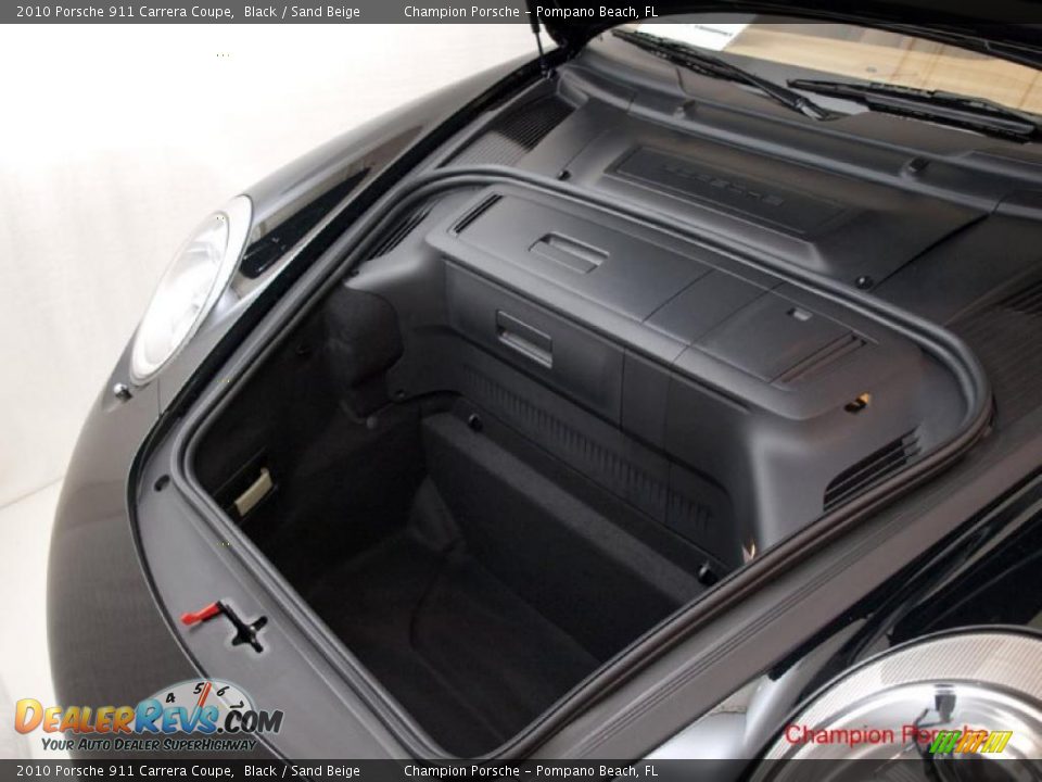 2010 Porsche 911 Carrera Coupe Black / Sand Beige Photo #18