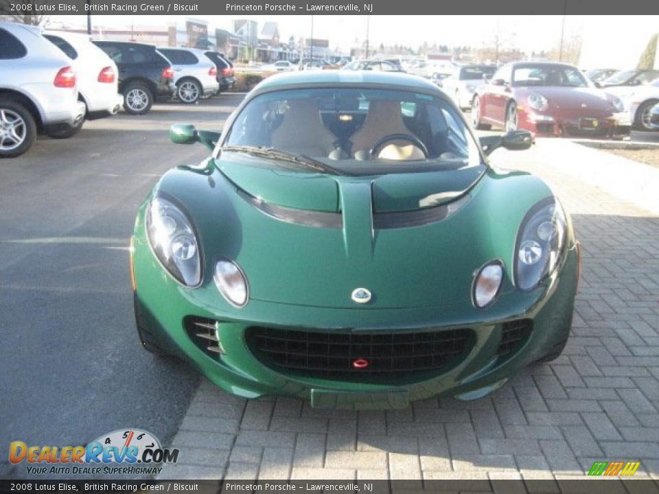 2008 Lotus Elise British Racing Green / Biscuit Photo #9