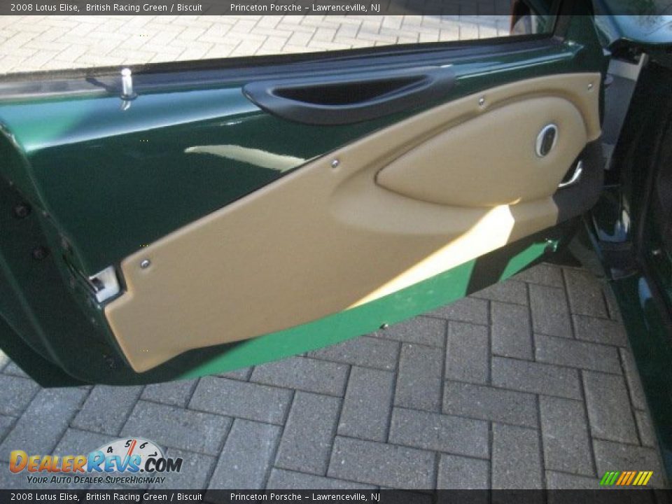 2008 Lotus Elise British Racing Green / Biscuit Photo #23