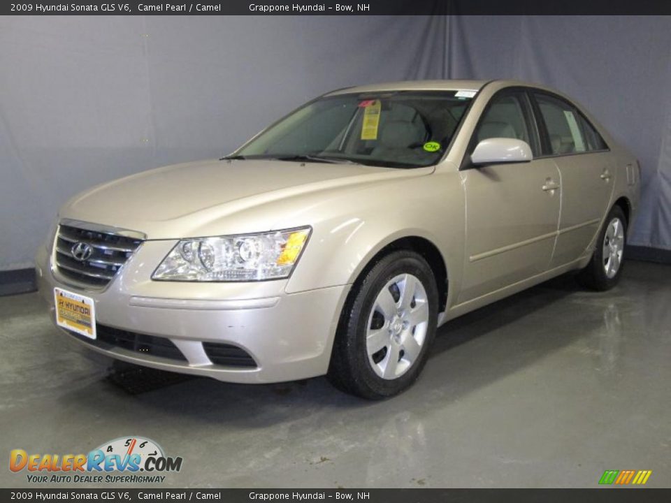 2009 Hyundai Sonata GLS V6 Camel Pearl / Camel Photo #1
