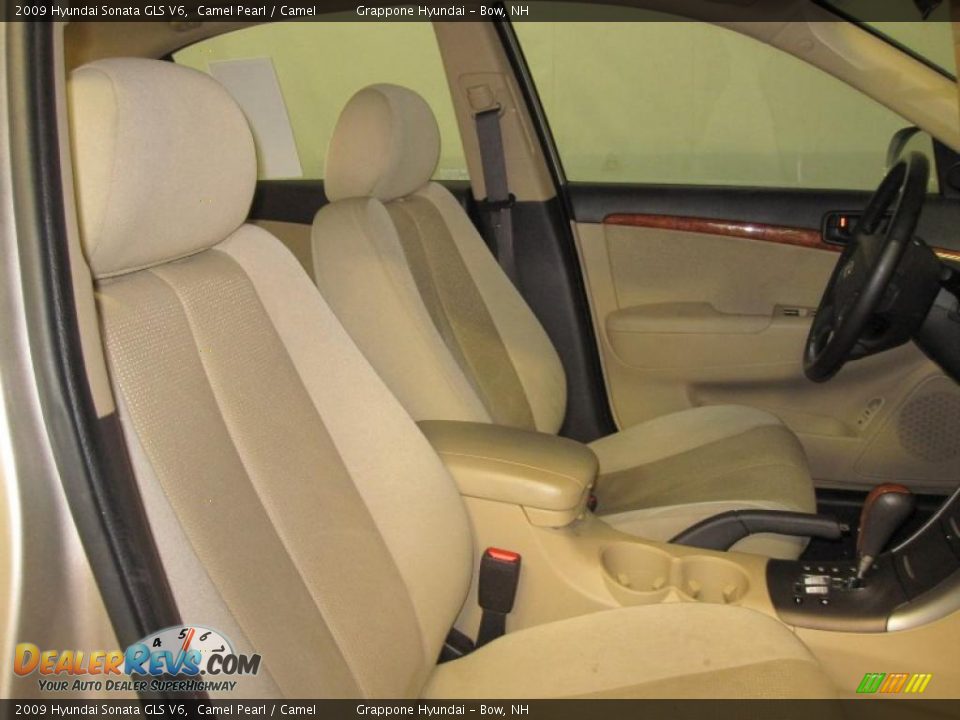2009 Hyundai Sonata GLS V6 Camel Pearl / Camel Photo #6