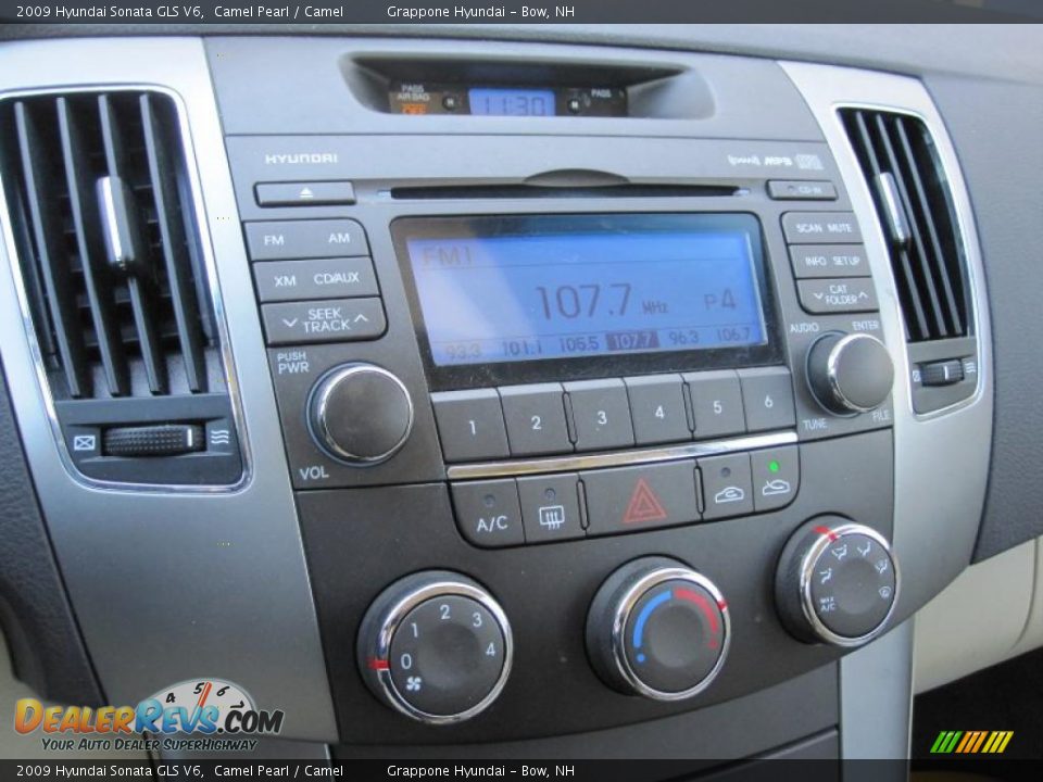 2009 Hyundai Sonata GLS V6 Camel Pearl / Camel Photo #10