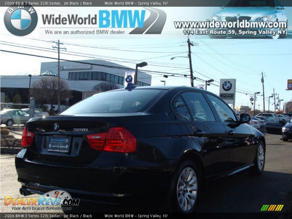2009 BMW 3 Series 328i Sedan Jet Black / Black Photo #4