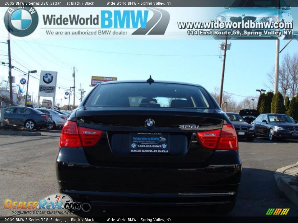 2009 BMW 3 Series 328i Sedan Jet Black / Black Photo #5