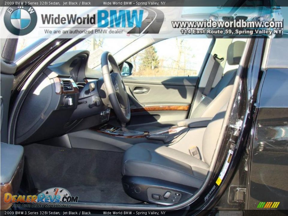 2009 BMW 3 Series 328i Sedan Jet Black / Black Photo #9
