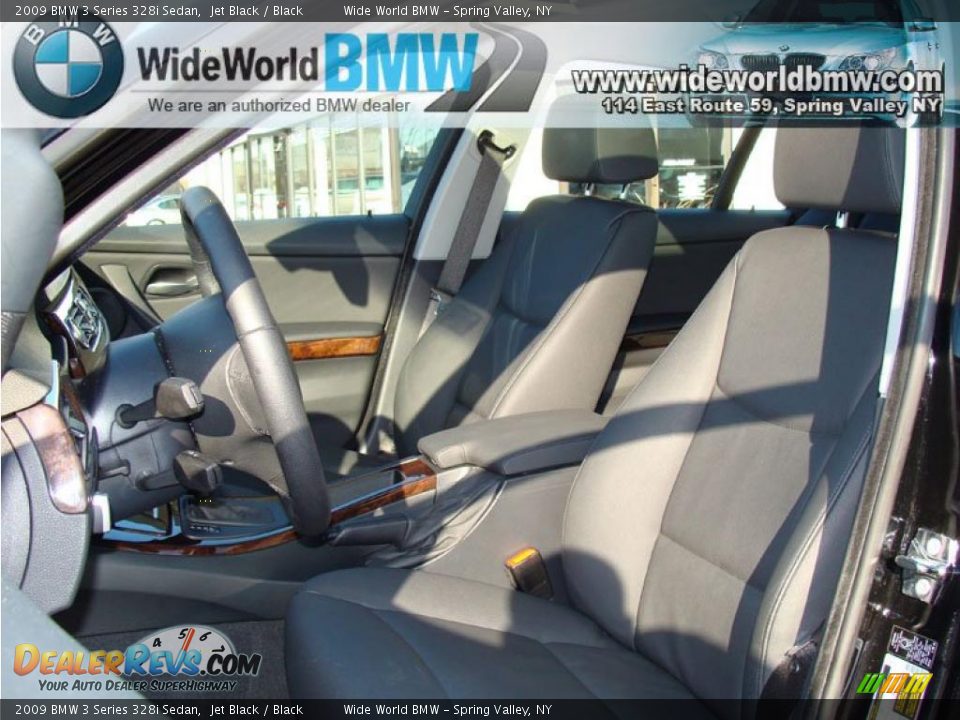 2009 BMW 3 Series 328i Sedan Jet Black / Black Photo #11