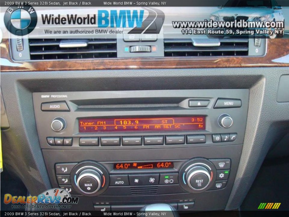 2009 BMW 3 Series 328i Sedan Jet Black / Black Photo #13