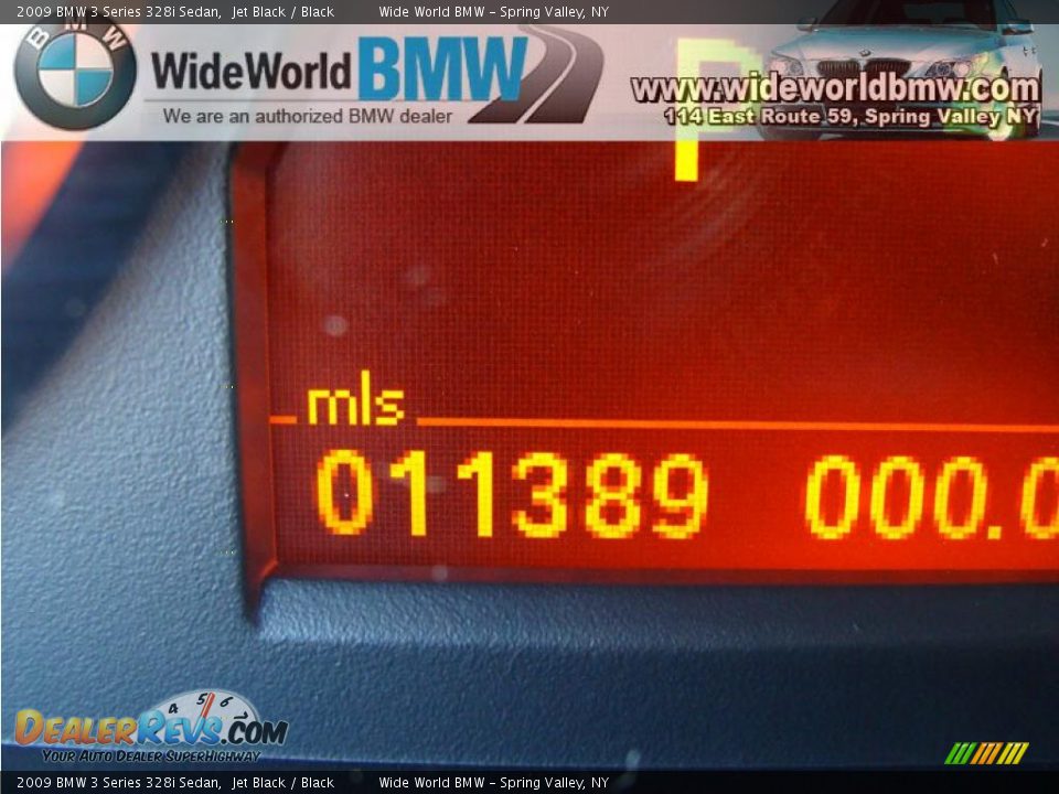 2009 BMW 3 Series 328i Sedan Jet Black / Black Photo #15