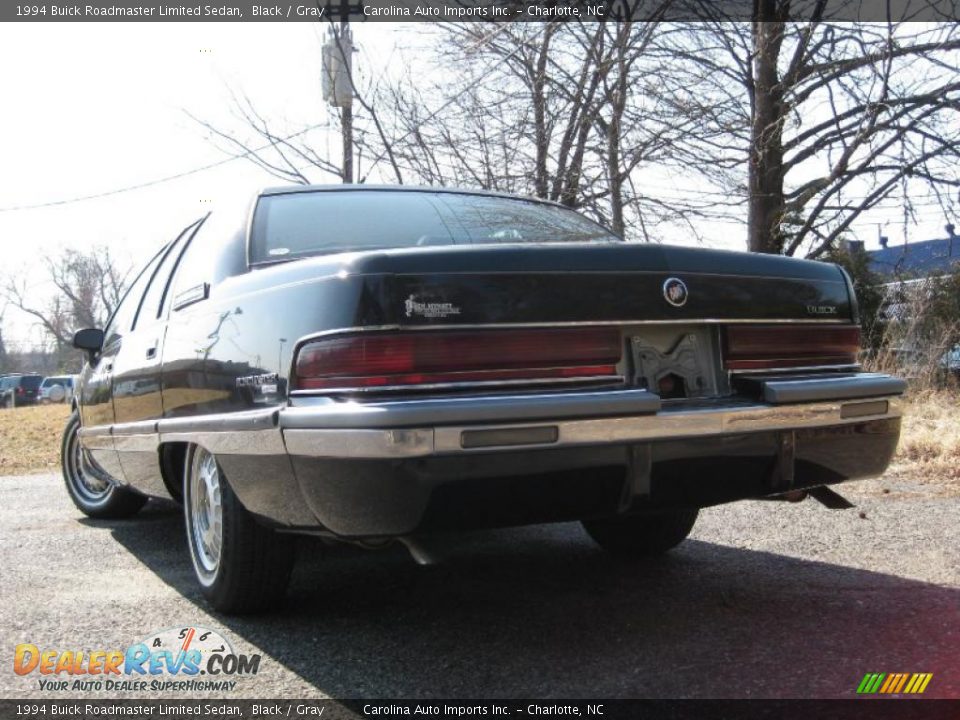 1994 Buick Roadmaster Limited Sedan Black / Gray Photo #6