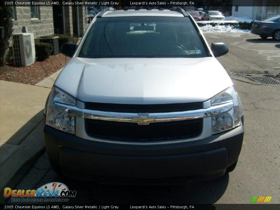 2005 Chevrolet Equinox LS AWD Galaxy Silver Metallic / Light Gray Photo #7