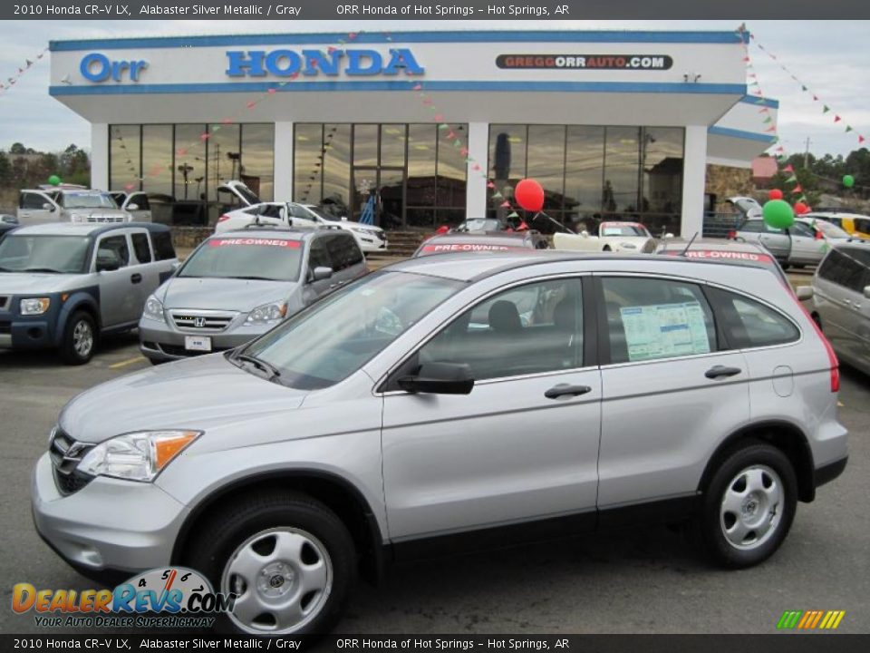 2010 Honda CR-V LX Alabaster Silver Metallic / Gray Photo #1