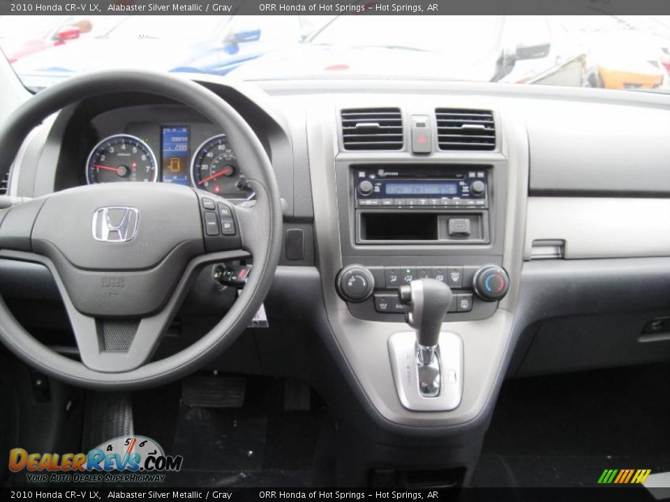 2010 Honda CR-V LX Alabaster Silver Metallic / Gray Photo #5