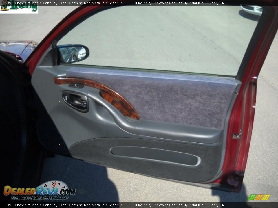 1998 Chevrolet Monte Carlo LS Dark Carmine Red Metallic / Graphite Photo #20