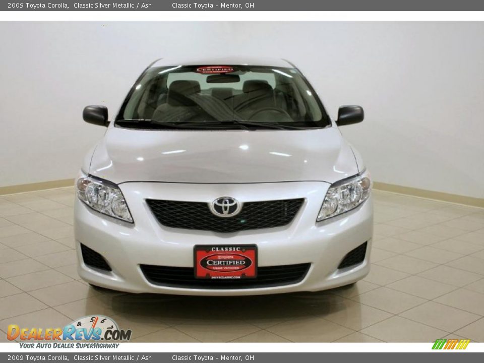 2009 Toyota Corolla Classic Silver Metallic / Ash Photo #2