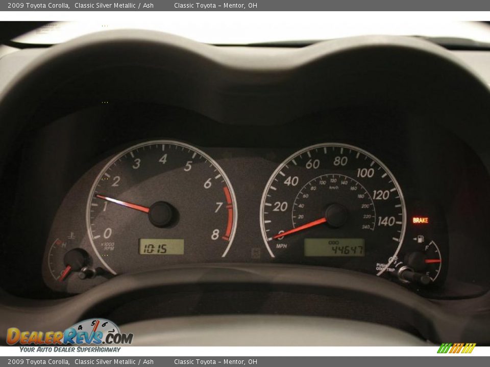 2009 Toyota Corolla Classic Silver Metallic / Ash Photo #12