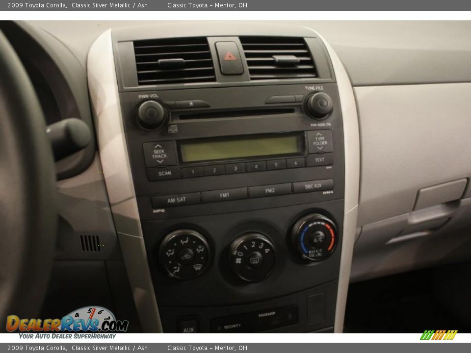 2009 Toyota Corolla Classic Silver Metallic / Ash Photo #13