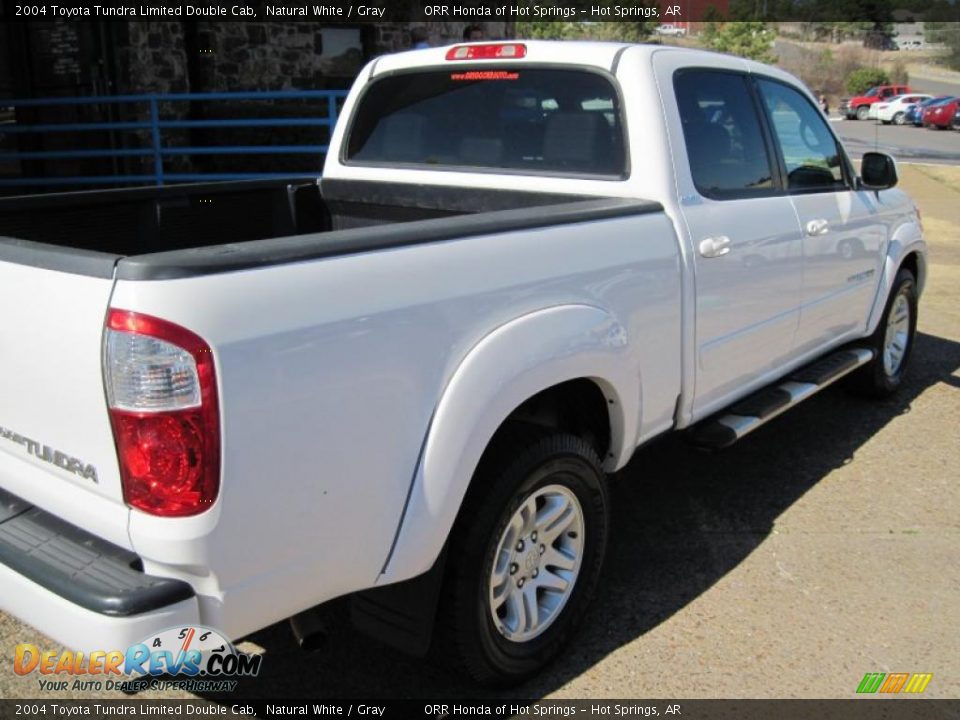 2004 Toyota Tundra Limited Double Cab Natural White / Gray Photo #3