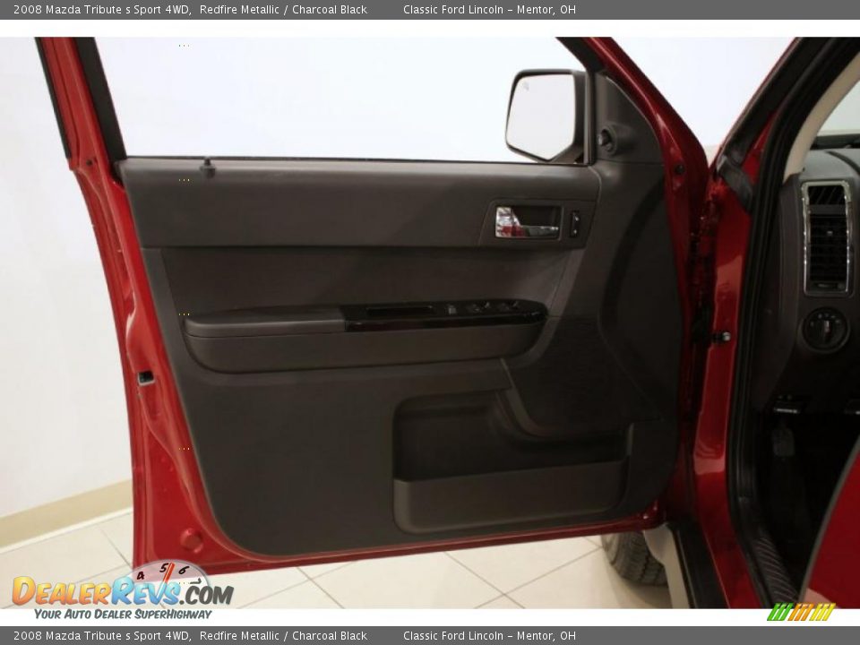 2008 Mazda Tribute s Sport 4WD Redfire Metallic / Charcoal Black Photo #8