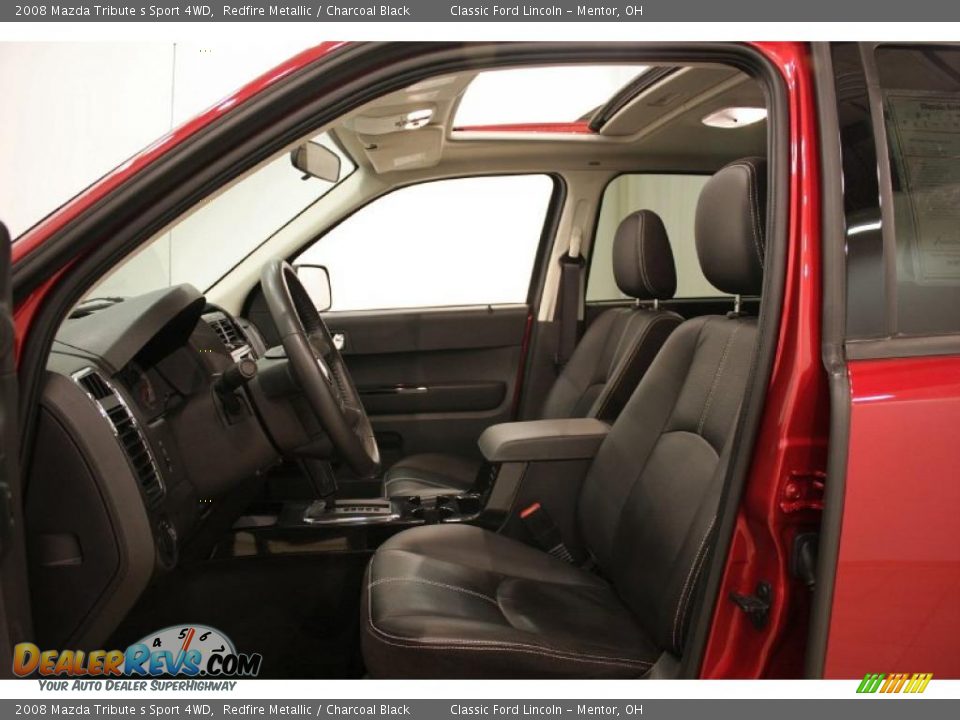 2008 Mazda Tribute s Sport 4WD Redfire Metallic / Charcoal Black Photo #9