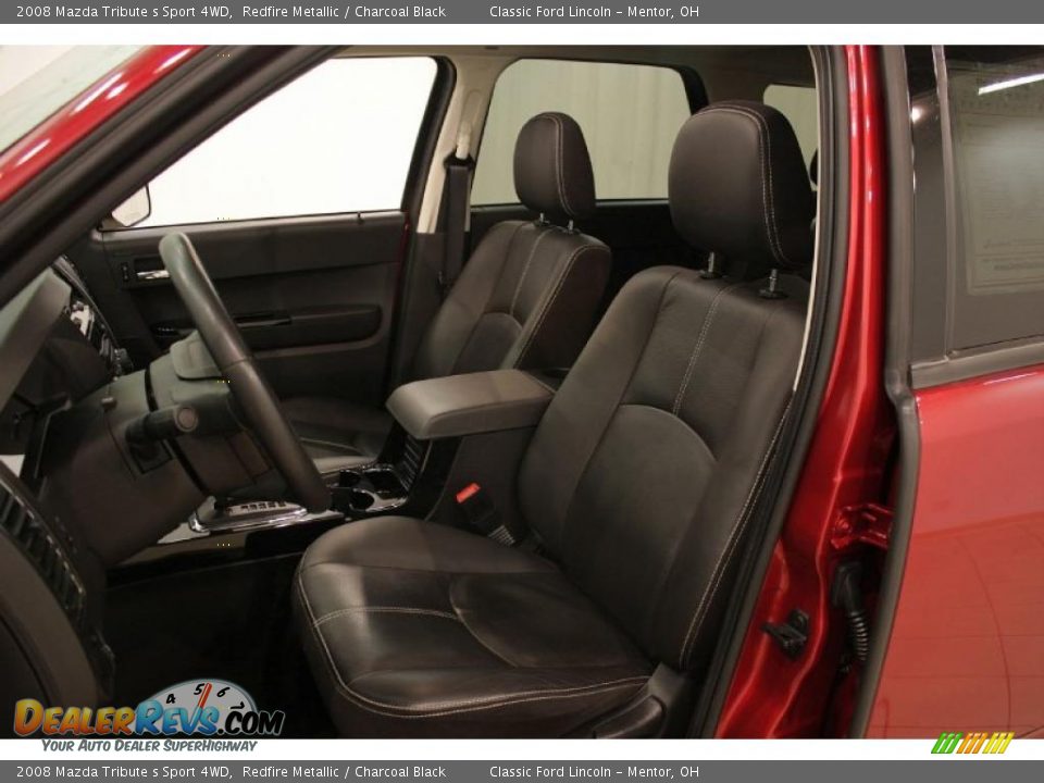 2008 Mazda Tribute s Sport 4WD Redfire Metallic / Charcoal Black Photo #10