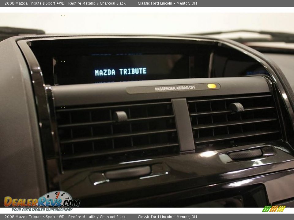 2008 Mazda Tribute s Sport 4WD Redfire Metallic / Charcoal Black Photo #14
