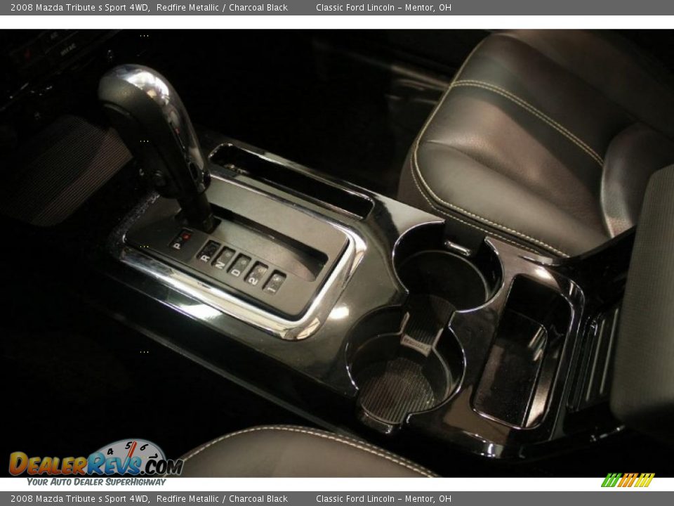 2008 Mazda Tribute s Sport 4WD Redfire Metallic / Charcoal Black Photo #15