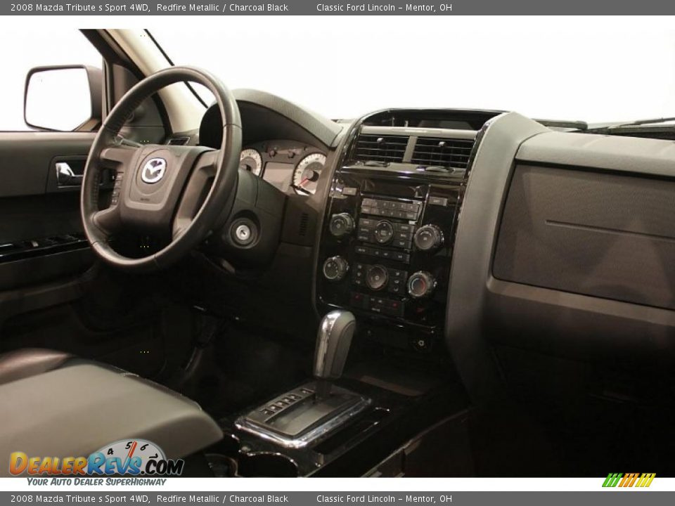 2008 Mazda Tribute s Sport 4WD Redfire Metallic / Charcoal Black Photo #16