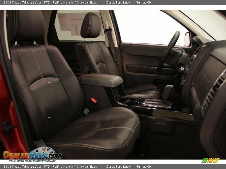 2008 Mazda Tribute s Sport 4WD Redfire Metallic / Charcoal Black Photo #17