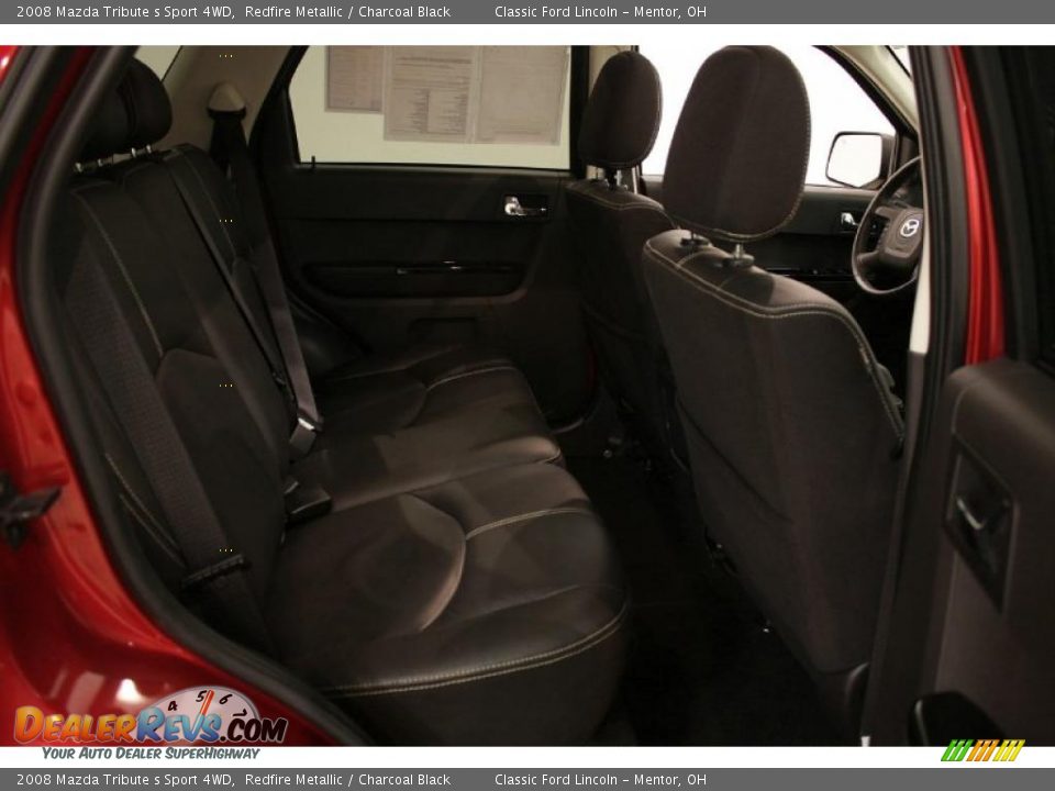 2008 Mazda Tribute s Sport 4WD Redfire Metallic / Charcoal Black Photo #18