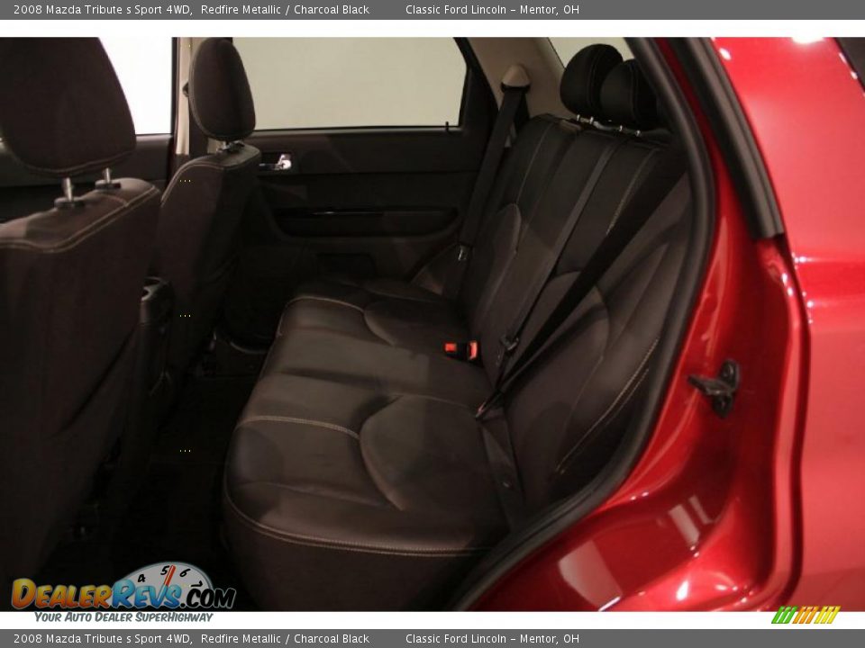2008 Mazda Tribute s Sport 4WD Redfire Metallic / Charcoal Black Photo #19