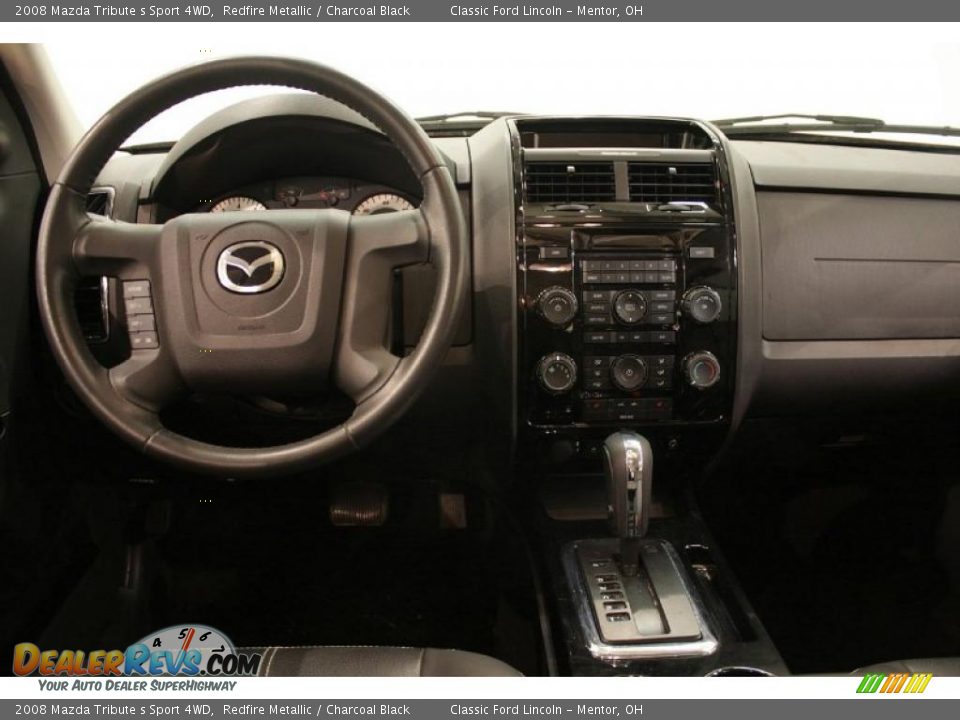 2008 Mazda Tribute s Sport 4WD Redfire Metallic / Charcoal Black Photo #20