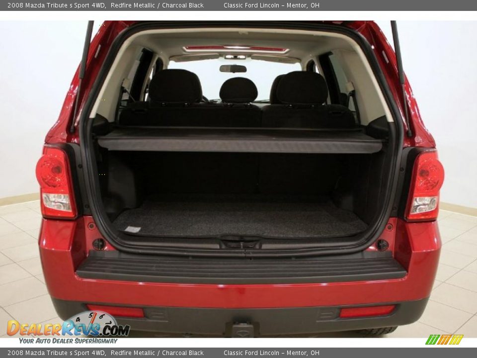 2008 Mazda Tribute s Sport 4WD Redfire Metallic / Charcoal Black Photo #21