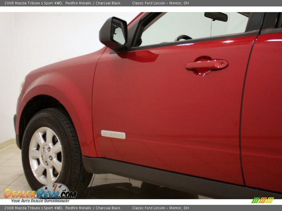 2008 Mazda Tribute s Sport 4WD Redfire Metallic / Charcoal Black Photo #23