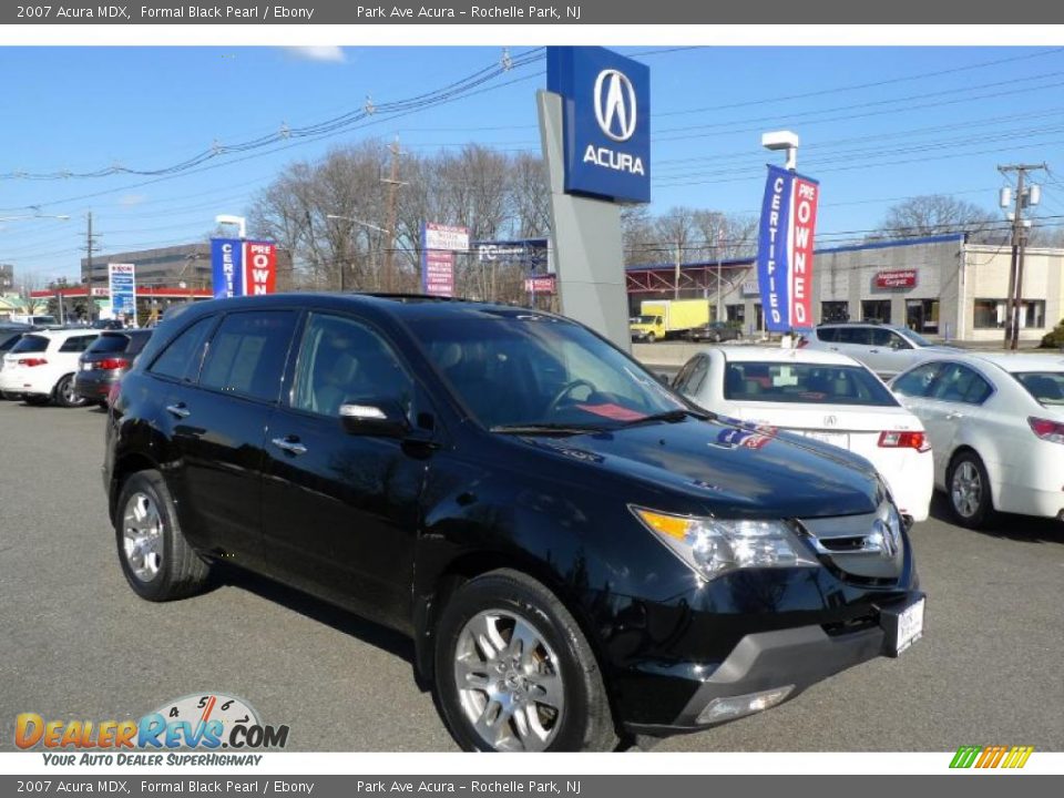 2007 Acura MDX Formal Black Pearl / Ebony Photo #1