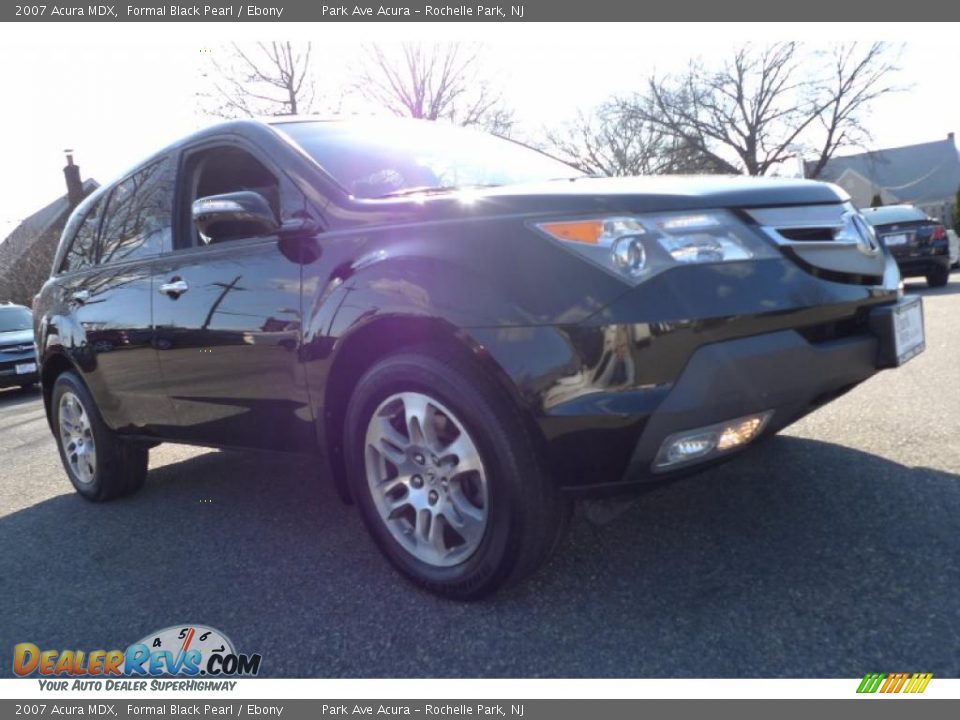 2007 Acura MDX Formal Black Pearl / Ebony Photo #2