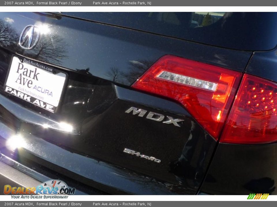 2007 Acura MDX Formal Black Pearl / Ebony Photo #3